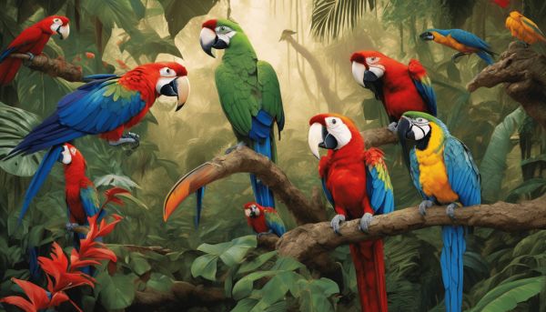 Ces oiseaux exotiques populaires qui surprennent les amateurs