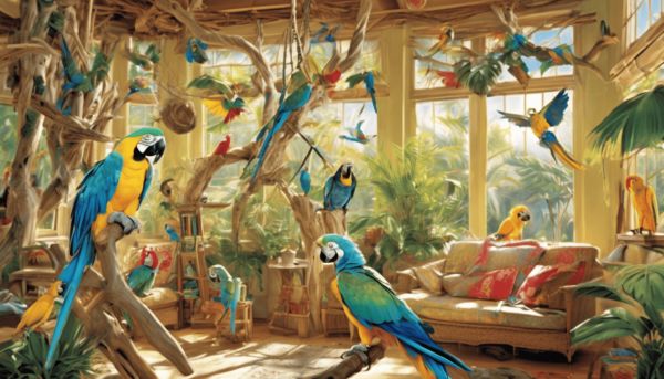 Les oiseaux exotiques domestiques qui s’épanouissent chez vous